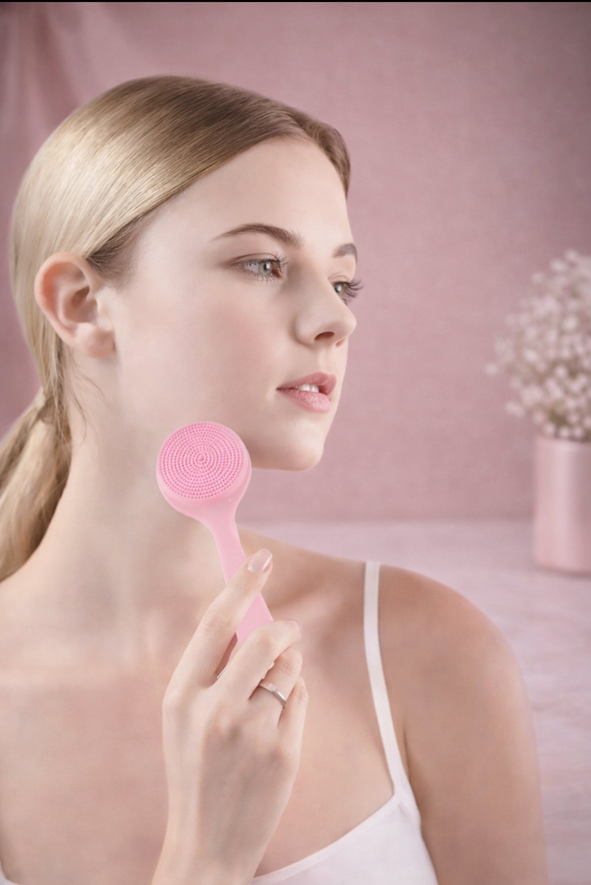 Silicone Facial Cleansing Brushes Set - Makeup Remover, Blackhead Removal