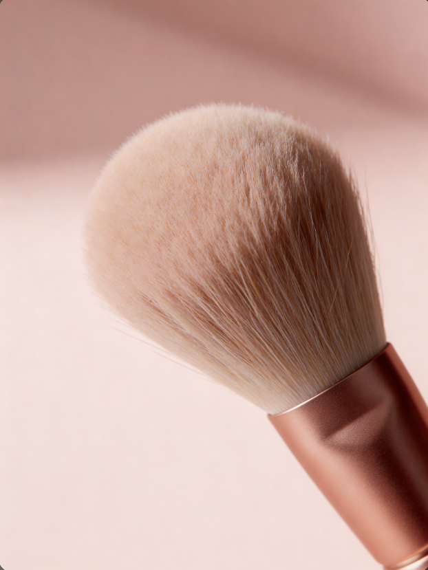 Aurevia Bliss 13-piece makeup brush set with eye shadow and foundation brushes, displayed in a sleek case.