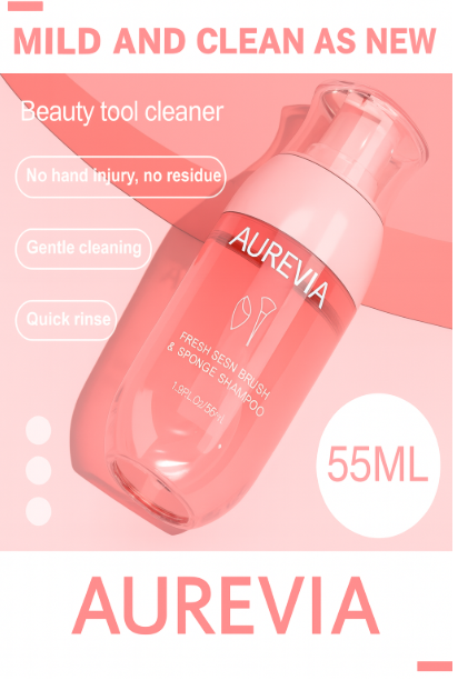 Strawberry Scented Makeup Brush Cleaner