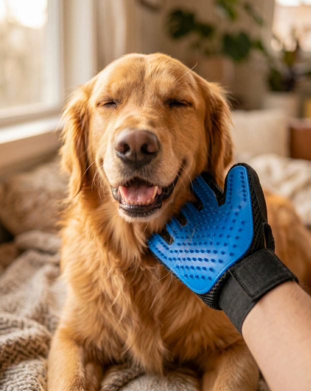 Grooming gloves