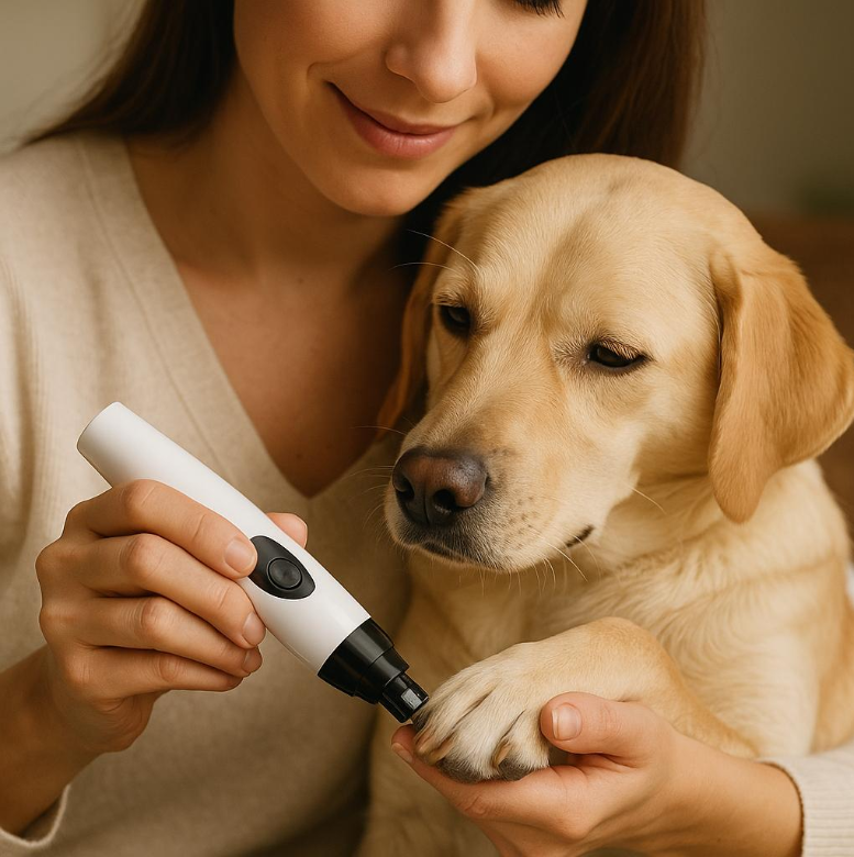 Rechargeable Lighted Dog Nail Grinder