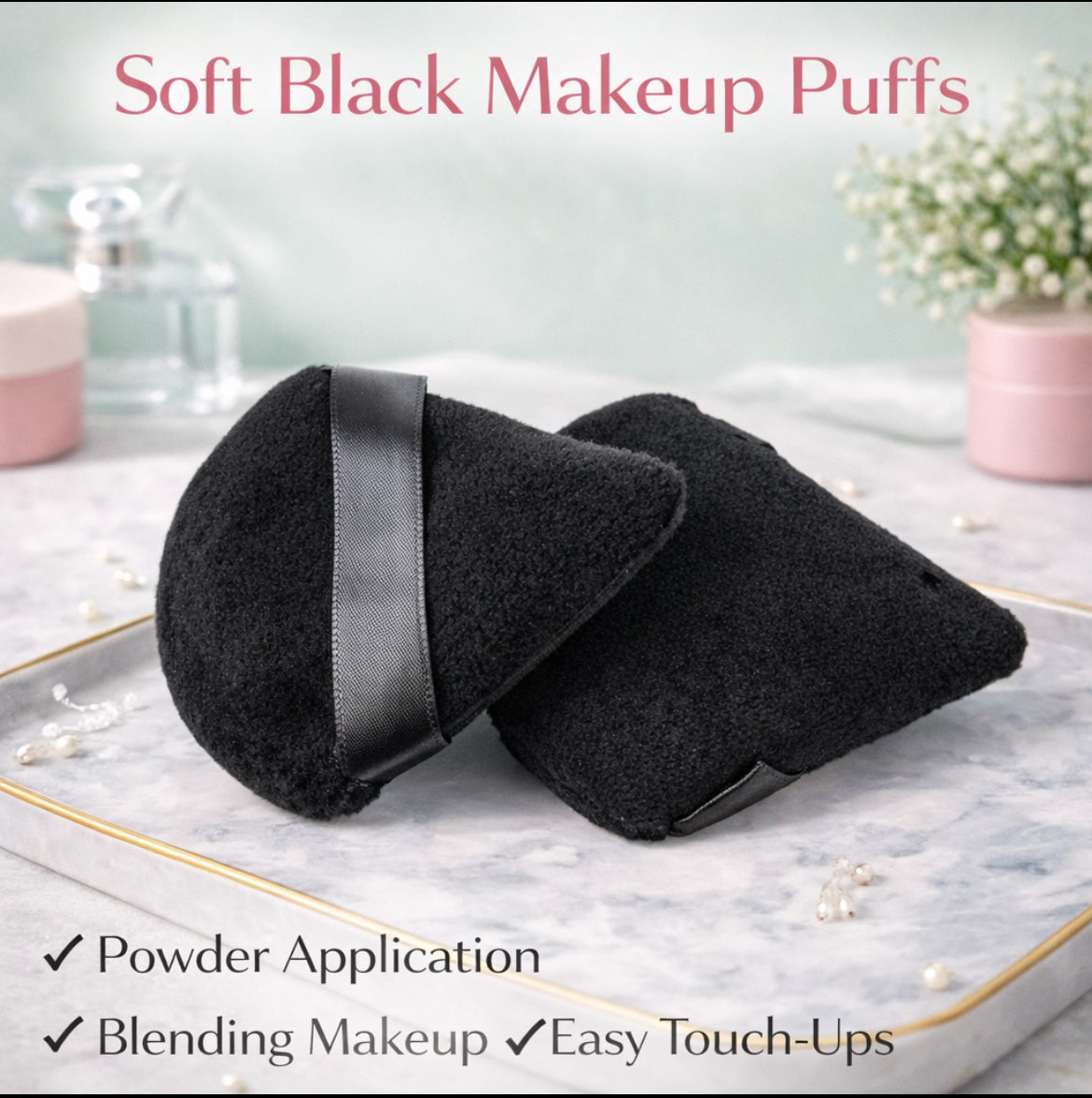 Soft Velvet Makeup Puffs